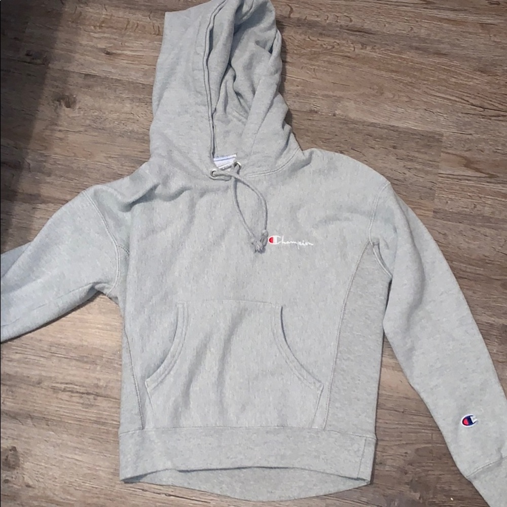 Grey Champion Hoodie Size Extra Small